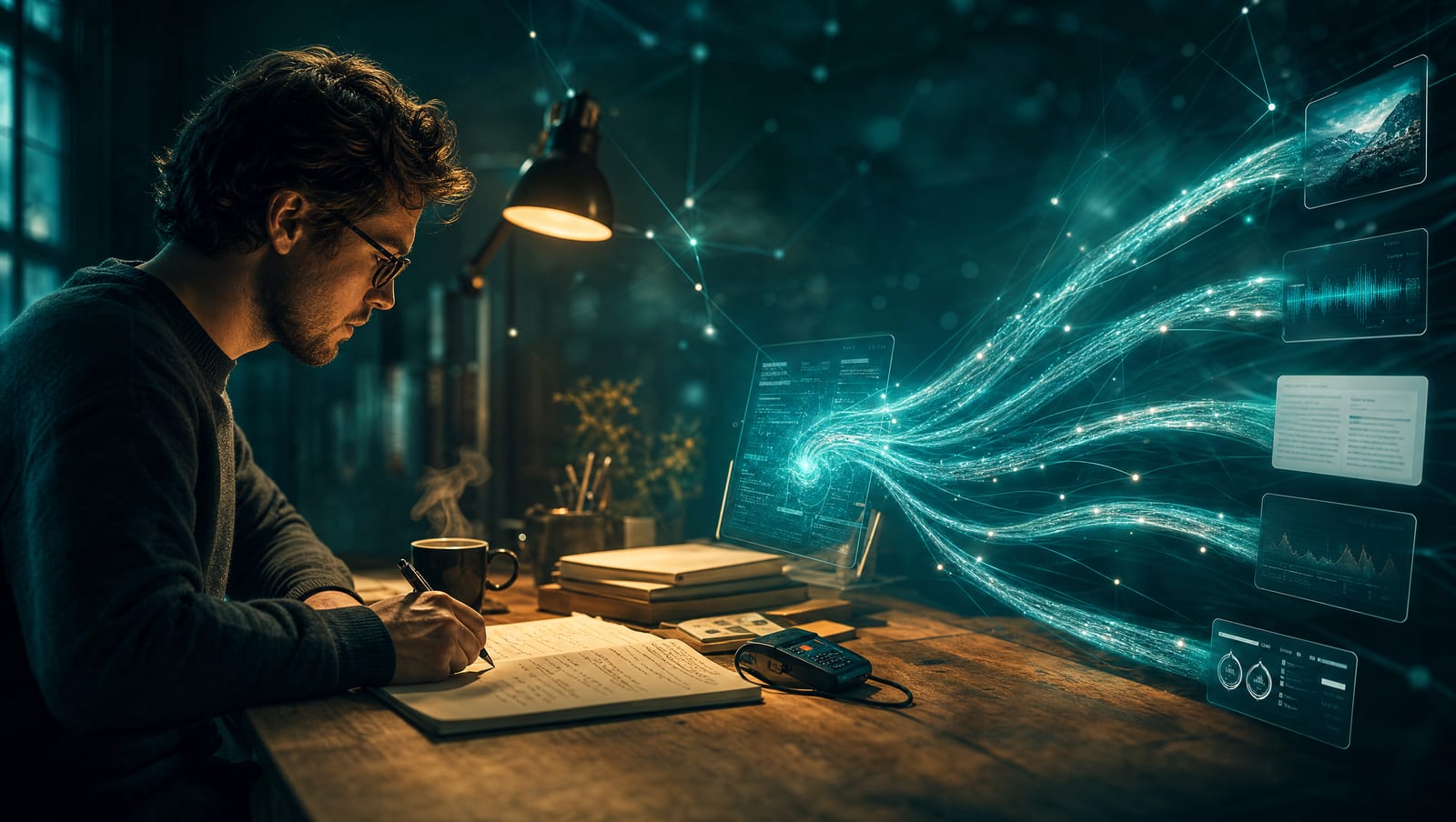 Hero image for the article "Two AI content machines, and the one rule that keeps them off slop".